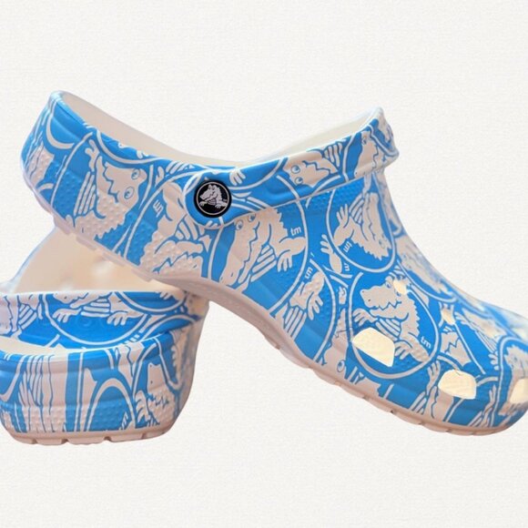 Big Kid Classic CROCS Venetian Blue Size J5/M5 - Picture 7 of 10